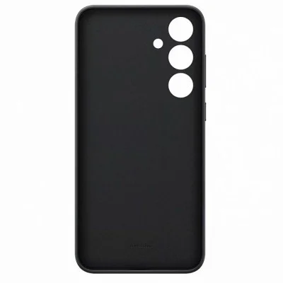 Cover Samsung S24 Vegan Leather Case &ndash; Black
